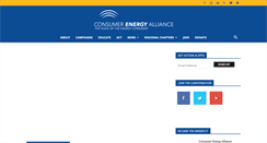 Desktop Screenshot of consumerenergyalliance.org